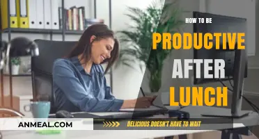Boost Your Afternoon Efficiency: Tips for Staying Productive Post-Lunch