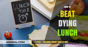 Reviving the Dying Lunch: Tips and Tricks to Beat the Midday Slump