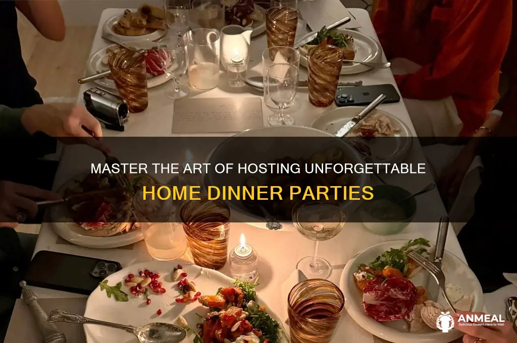 how to become a great home dinner entertainer