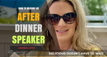 Master the Art of After-Dinner Speaking: A Step-by-Step Guide