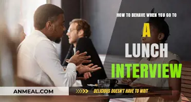 Mastering the Art of Lunch Interviews: Etiquette and Tips