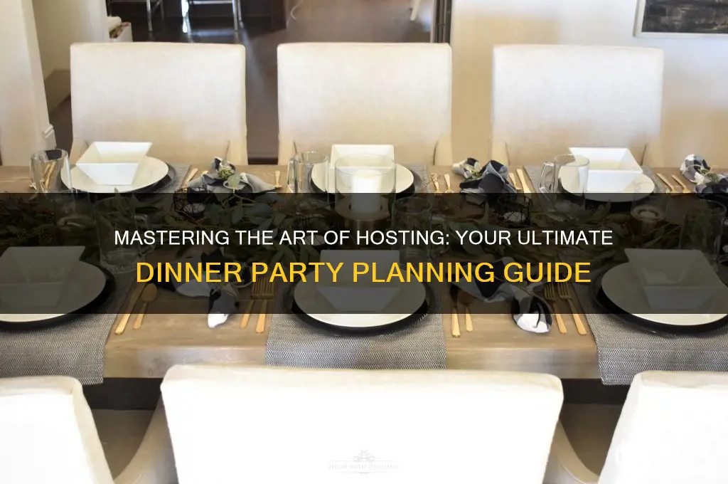 how to best plan a dinner part