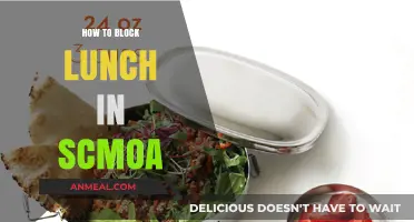 Mastering Meal Management: A Guide to Blocking Lunch in SCMOA