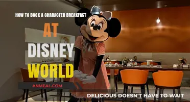 Booking a Disney Character Breakfast: A Step-by-Step Guide