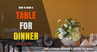 Effortless Dinner Reservations: A Step-by-Step Guide to Booking Your Table