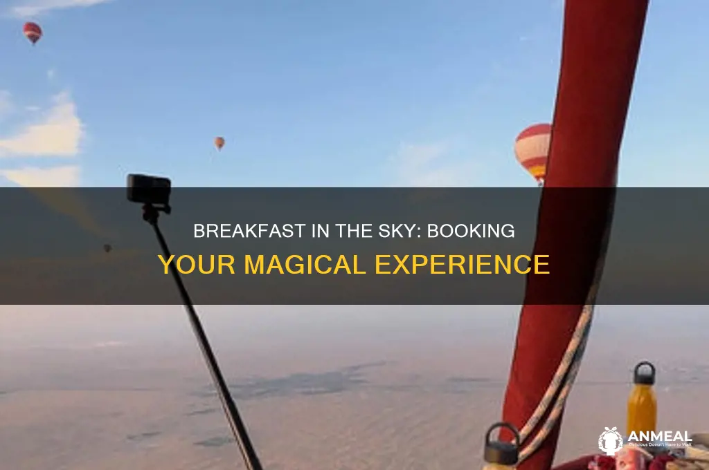 how to book breakfast in the sky