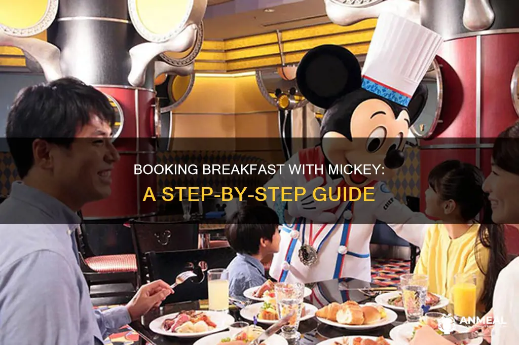 how to book breakfast with mickey