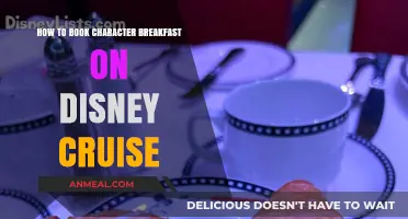 Disney Cruise Character Breakfast: Easy Booking Tips for Families