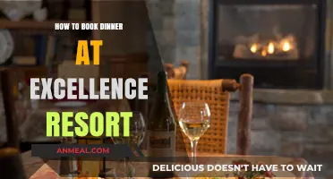 Book Your Excellence Resort Dinner: A Step-by-Step Guide