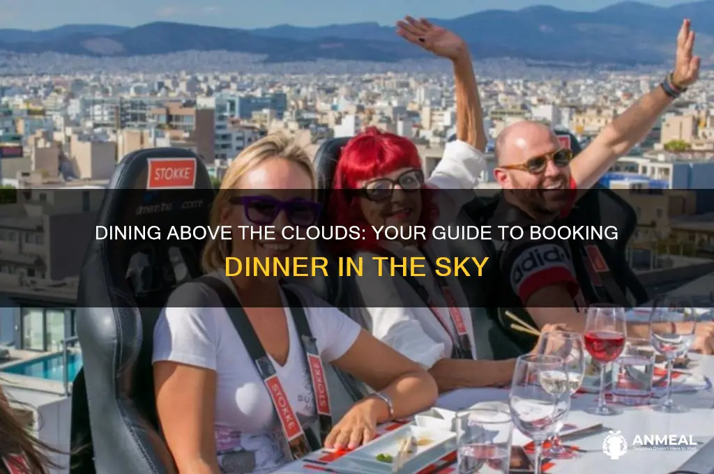 how to book dinner in the sky