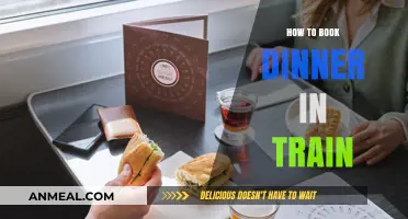 Book Dinner on Train: A Step-by-Step Guide for Passengers