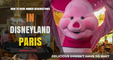 Dining at Disneyland Paris: A Step-by-Step Guide to Booking Reservations
