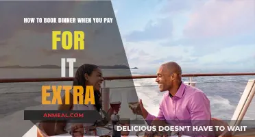 Dining on Your Dime: A Guide to Booking Extra-Cost Dinners