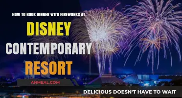 Dine with Magic: Booking Fireworks Dinner at Disney Contemporary Resort