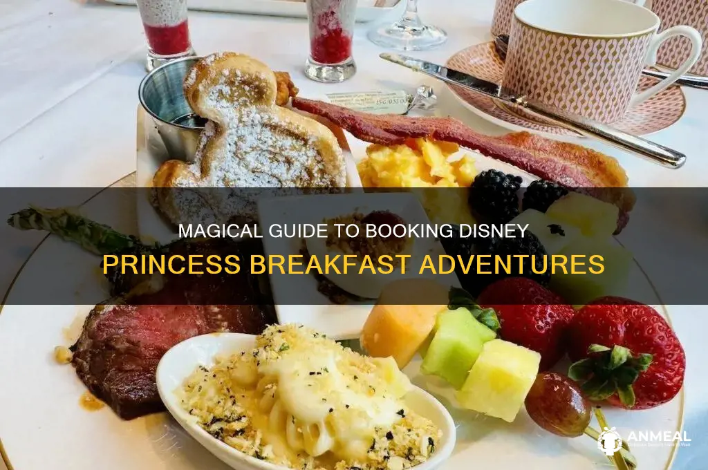 how to book disney princess breakfast
