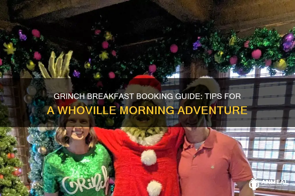 how to book grinch breakfast