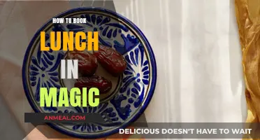 Enchanted Bites: Your Guide to Booking Lunch in Magic