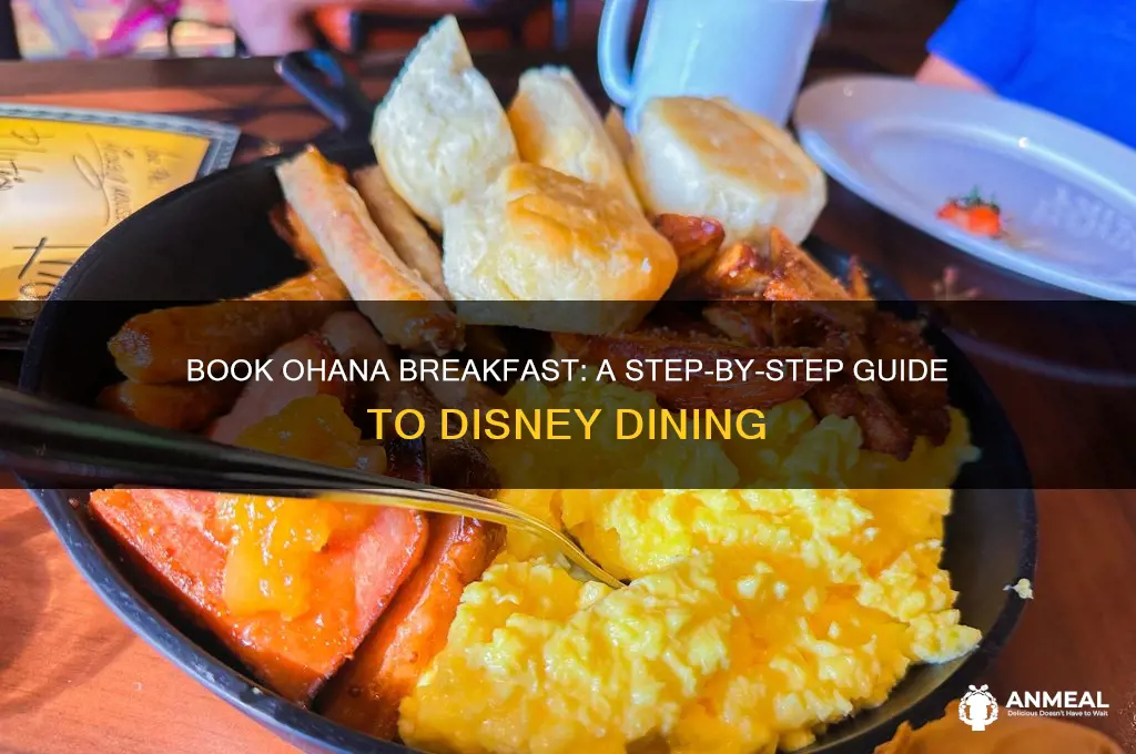 how to book ohana breakfast