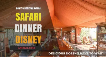 Book Your Unforgettable Wanyama Safari Dinner at Disney: A Guide