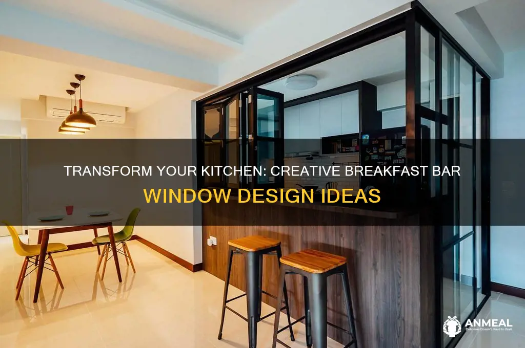 how to breakfast bar window