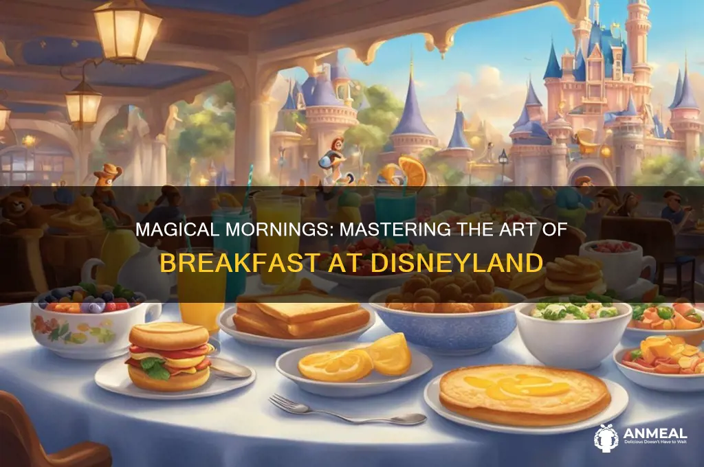 how to breakfast disneyland