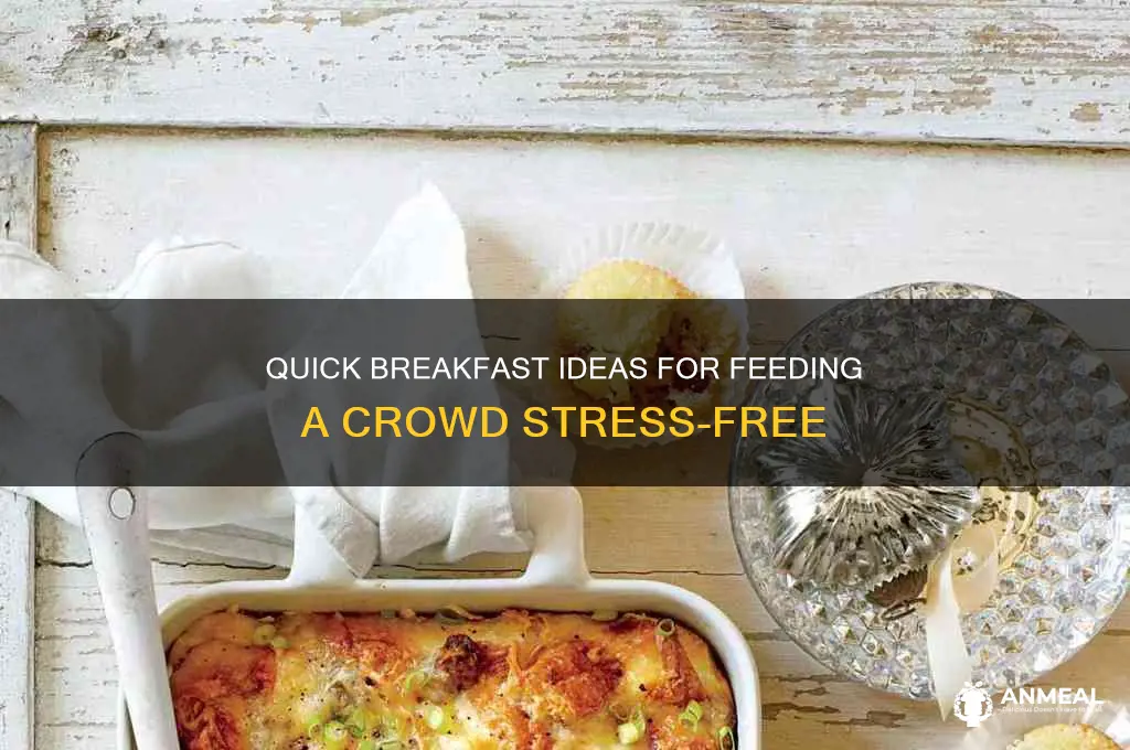 how to breakfast easy crowd