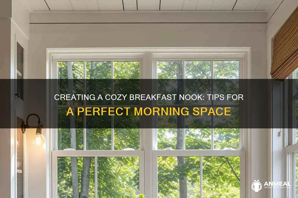 how to breakfast nook