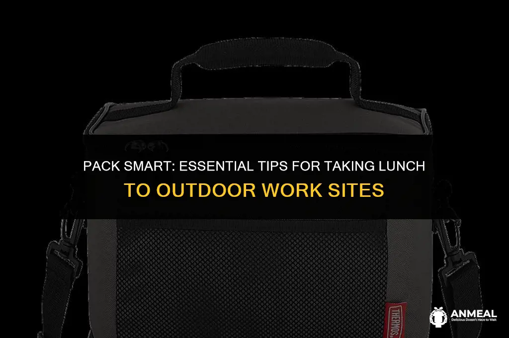 how to bring a lunch when working outside