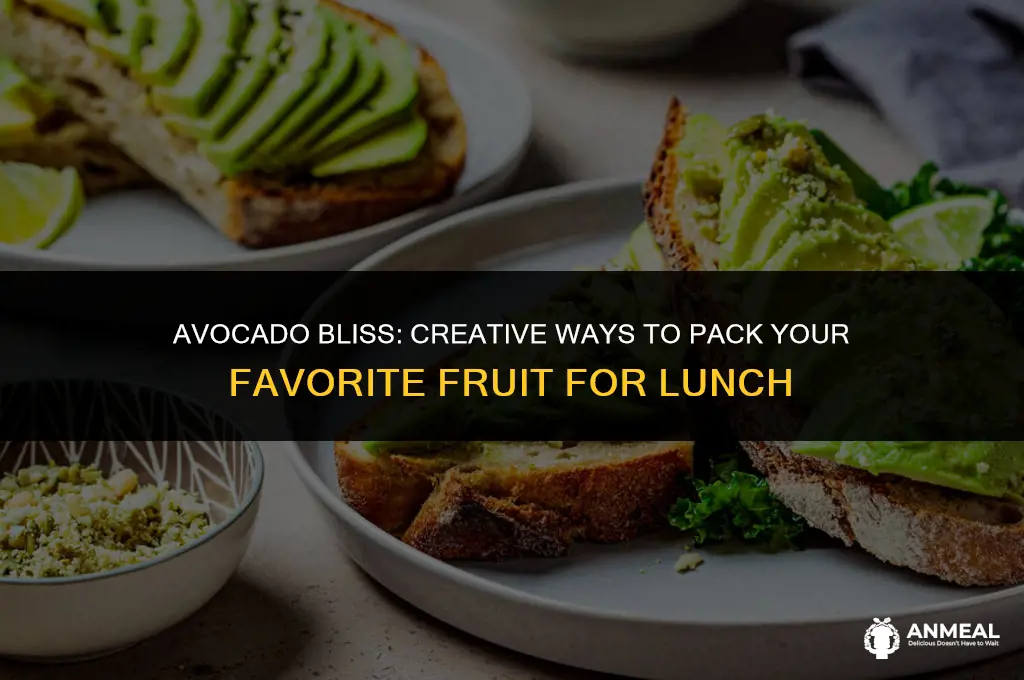 how to bring avocado for lunch