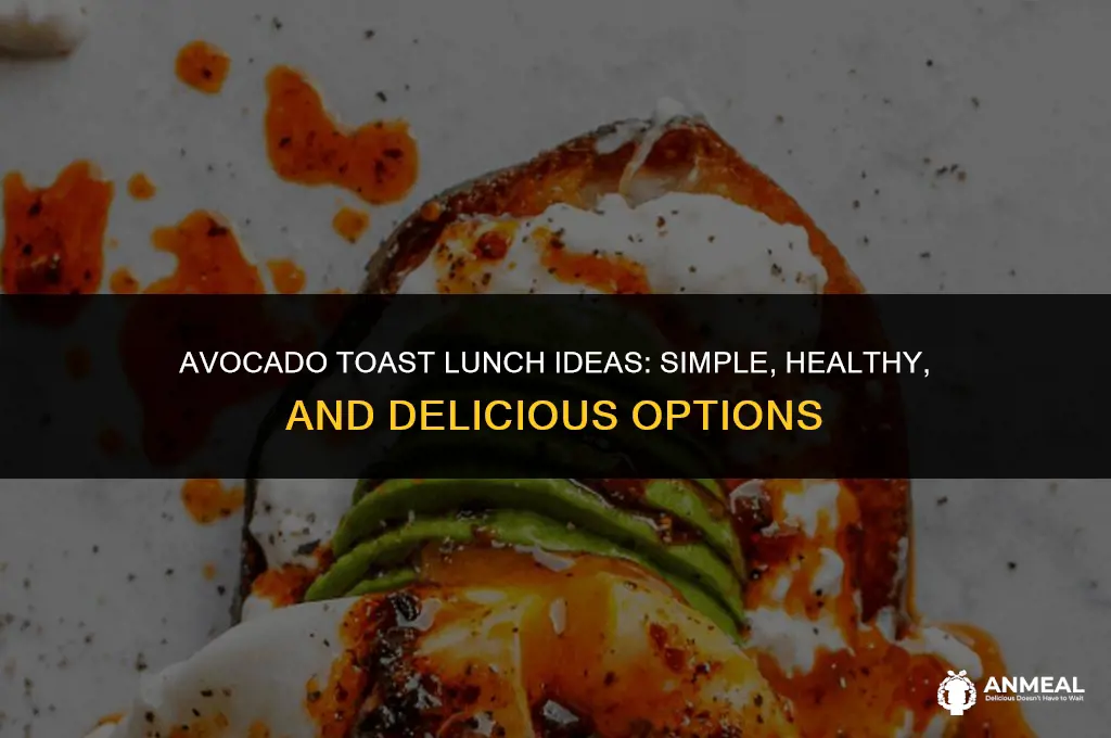 how to bring avocado toast for lunch