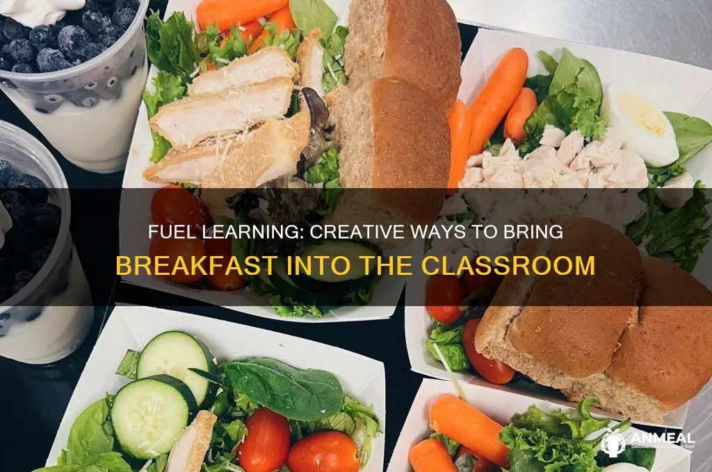 how to bring breakfast into the classroom