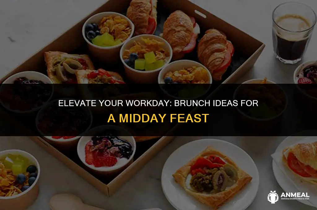 how to bring brunch for lunch at work