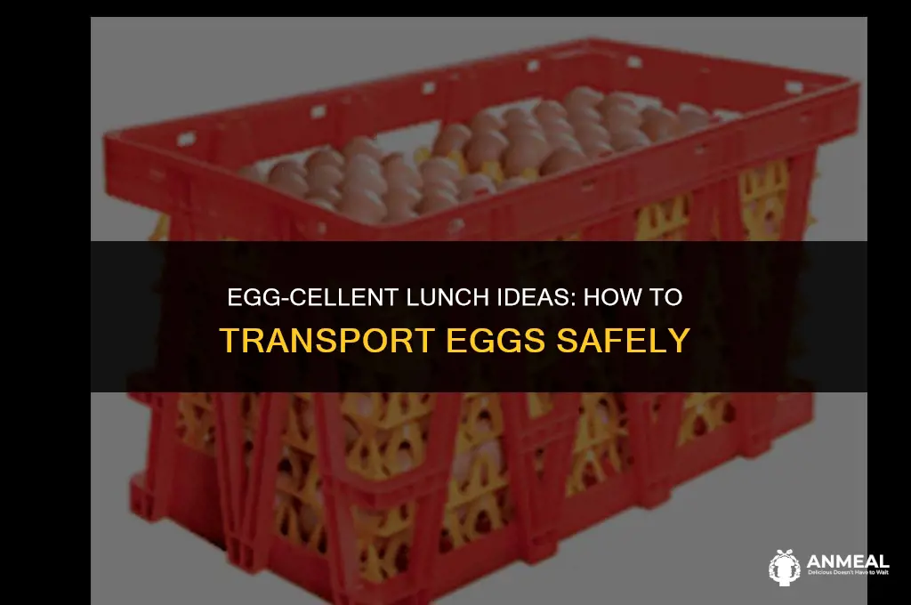 how to bring eggs for lunch