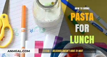 Pasta Perfection: Tips for a Delicious and Portable Lunch