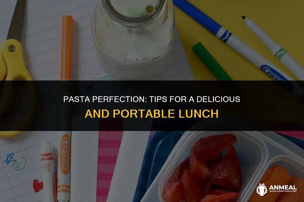 how to bring pasta for lunch
