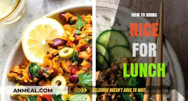 Creative Ways to Pack Rice for a Delicious Lunch
