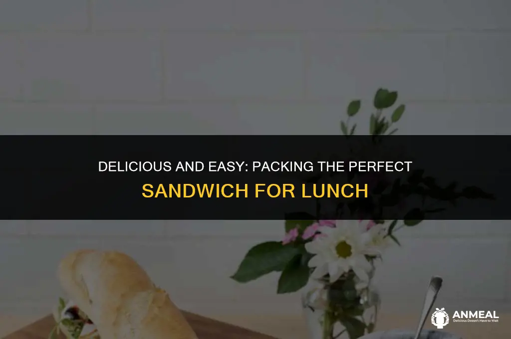 how to bring sandwich for lunch
