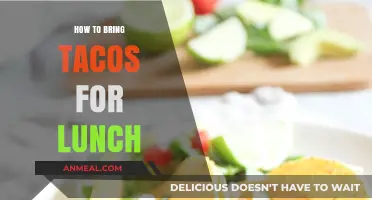 Taco 'Bout a Perfect Lunch: Tips for Bringing Tacos to Work