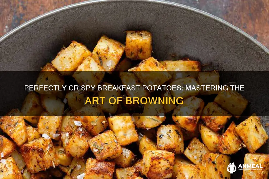 how to brown breakfast potatoes