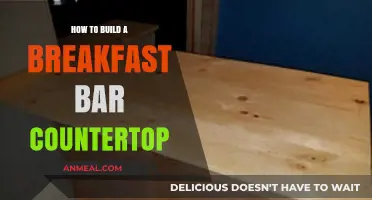 DIY Breakfast Bar Countertop: Easy Steps to Build Your Own