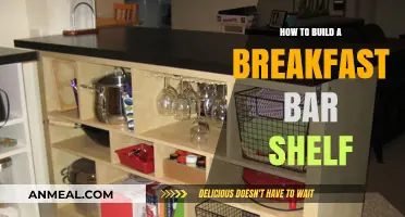 DIY Breakfast Bar Shelf: Easy Steps to Build Your Own