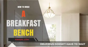 DIY Breakfast Bench: Step-by-Step Guide to Building Your Dream Seating