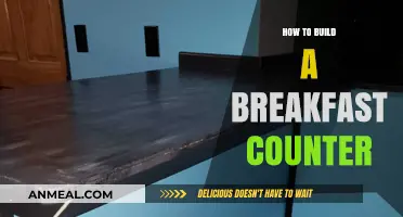 DIY Breakfast Counter: Step-by-Step Guide to Building Your Dream Kitchen Space