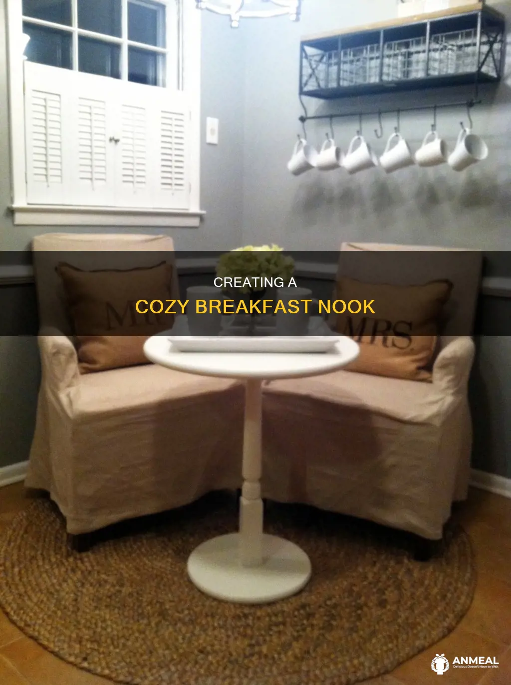 how to build a breakfast nook