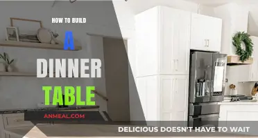 Crafting the Perfect Dinner Table: A Step-by-Step DIY Guide