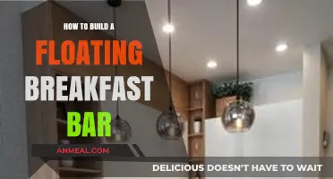 DIY Floating Breakfast Bar: Easy Steps to Elevate Your Kitchen Space