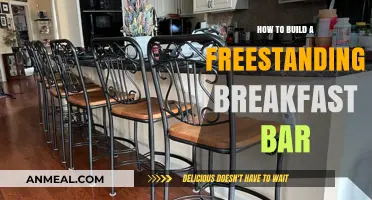 DIY Freestanding Breakfast Bar: Step-by-Step Guide to Building Your Own