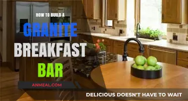 Crafting a Stunning Granite Breakfast Bar: DIY Guide & Tips