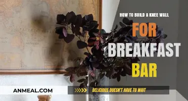 Building a Knee Wall Breakfast Bar: Step-by-Step DIY Guide