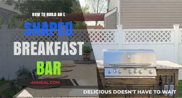 DIY L-Shaped Breakfast Bar: Step-by-Step Building Guide